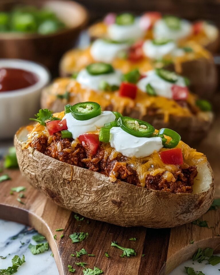 Taco Stuffed Sweet Potatoes Recipe