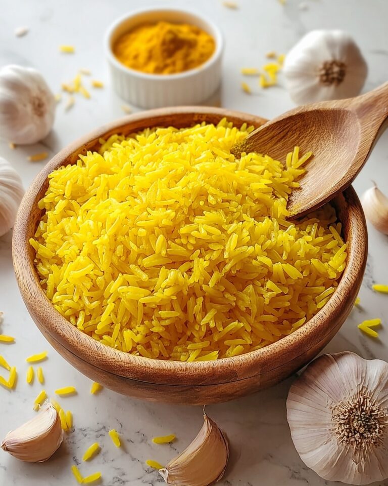 Garlic Turmeric Rice Recipe