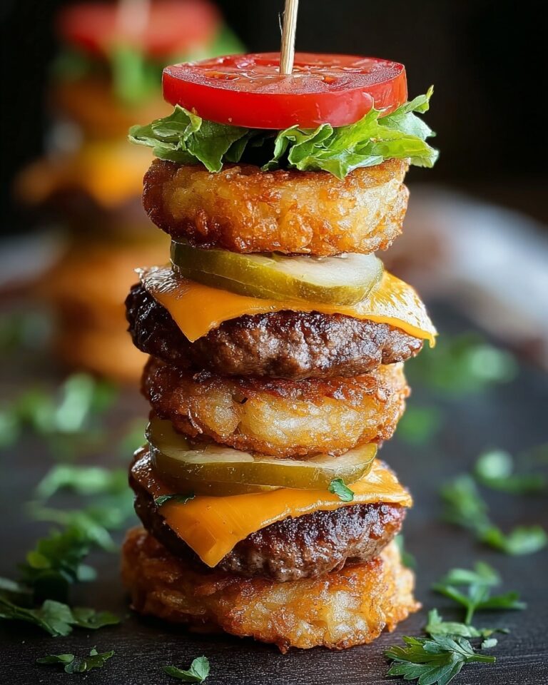 Mini Tater Tot Cheeseburgers Recipe