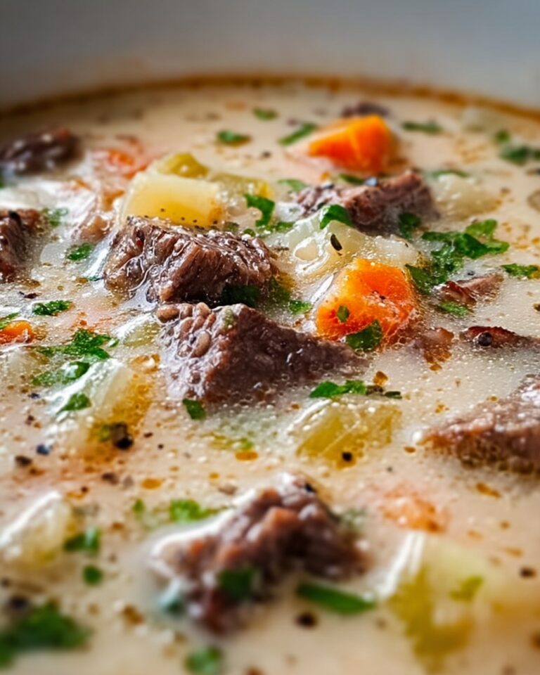 Philly Cheese Steak Soup Recipe