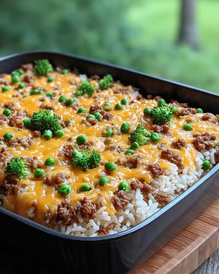 Cheesy Ground Turkey and Rice Skillet Recipe