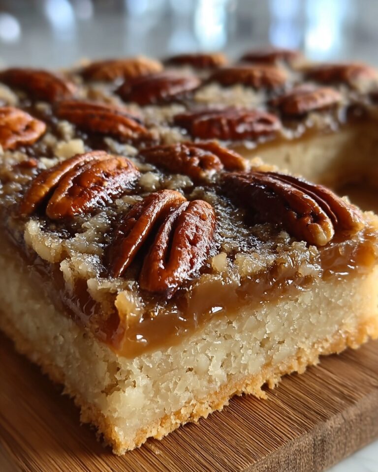 Lazy Girl Pecan Pie Bars Recipe