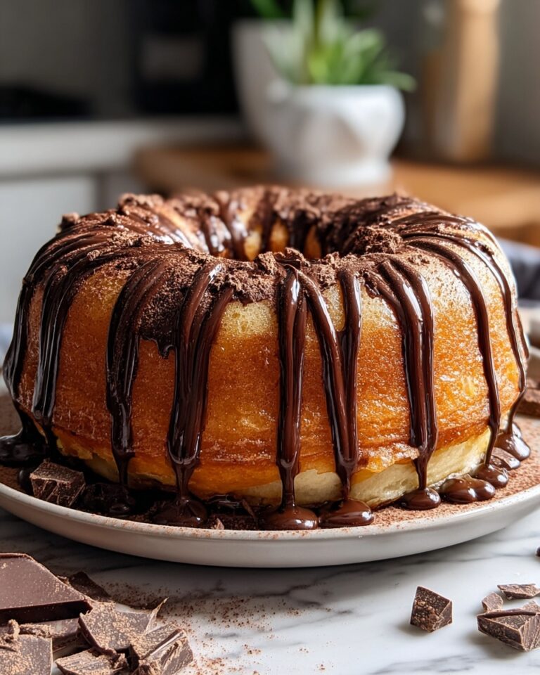 Cinnamon-Sugar Donuts with Chocolate Drizzle Recipe