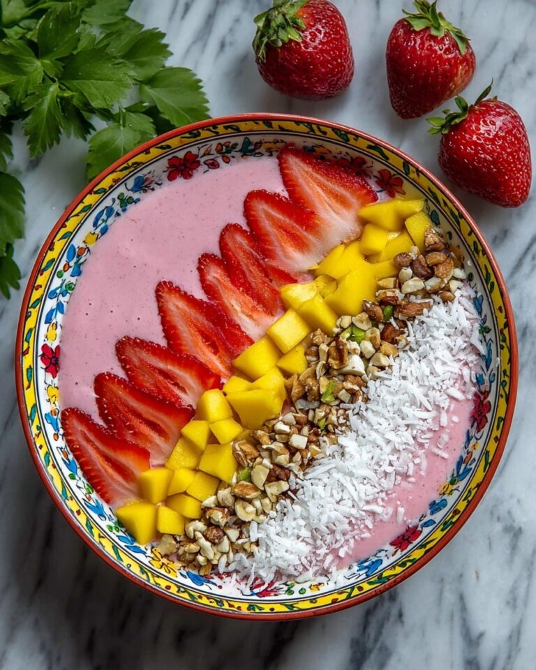 Strawberry Smoothie Bowl Recipe