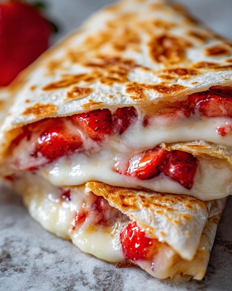 Strawberry Cheesecake Quesadilla Recipe