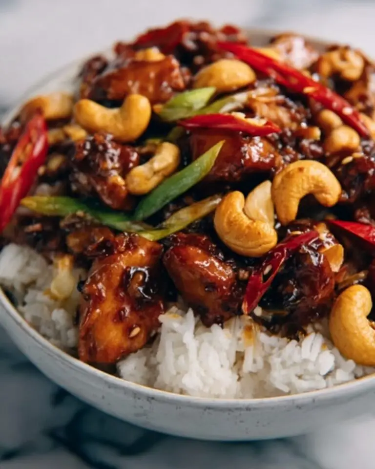 Cashew Chicken Stir-Fry Recipe