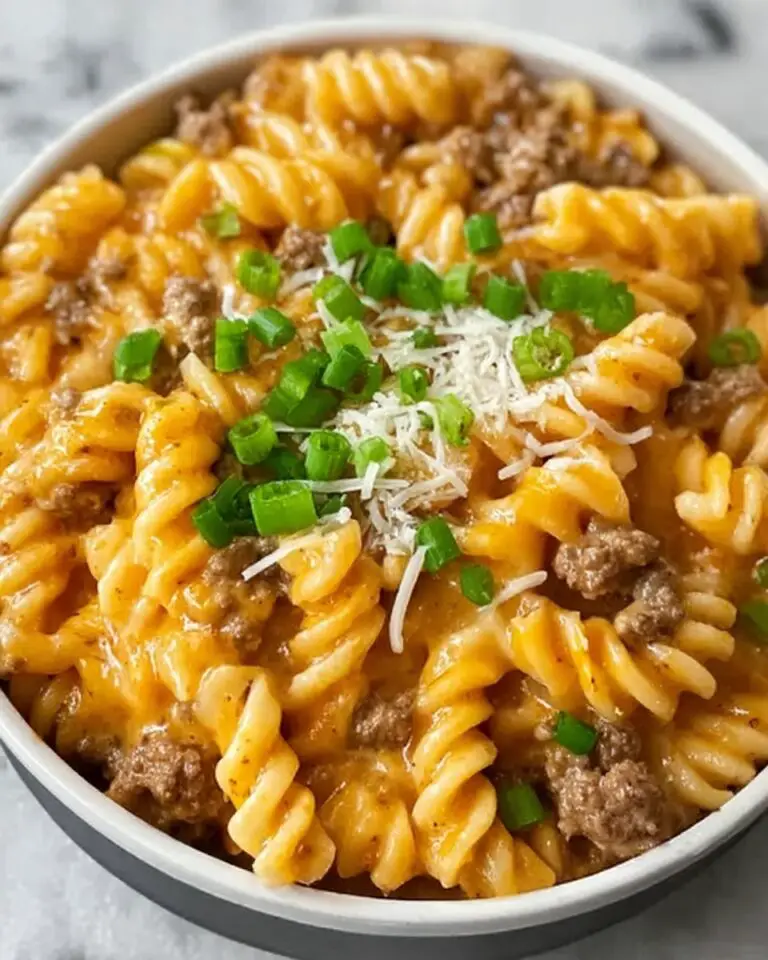 One-Pot Beef and Cheddar Ranch Pasta Recipe