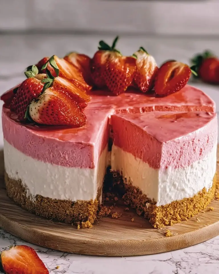 Vegan Strawberry Cheesecake Recipe