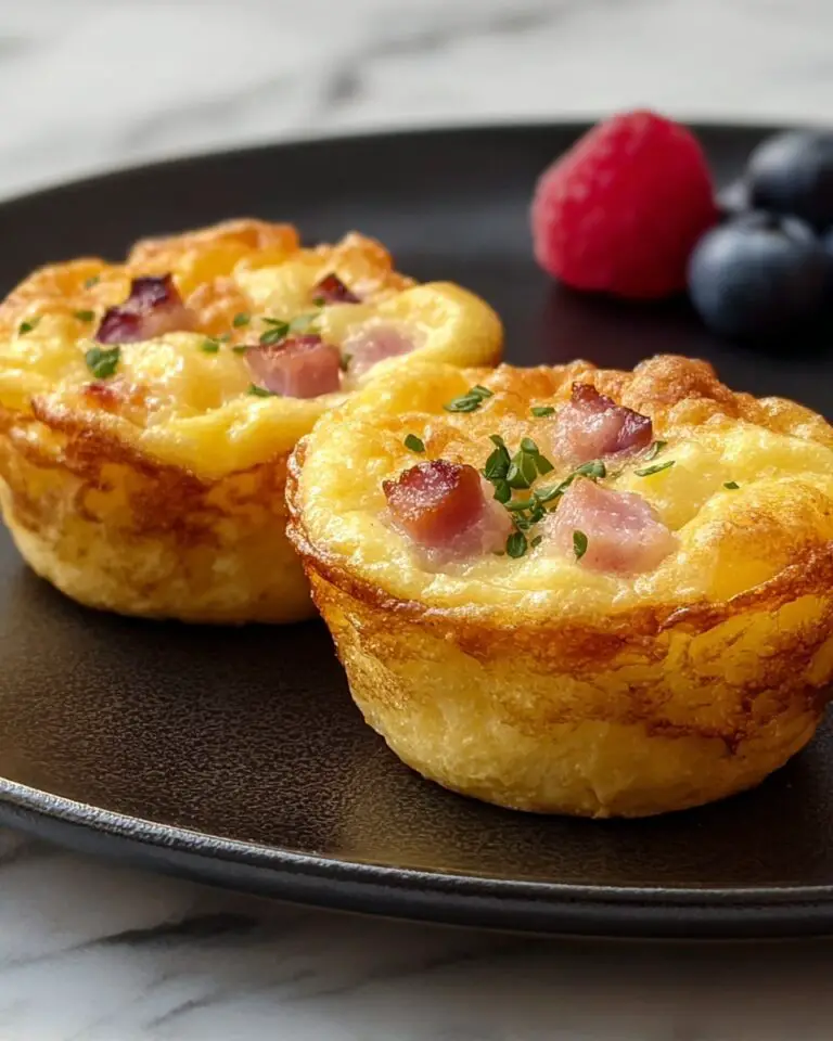 Breakfast Egg Cups with Spinach, Bell Pepper, and Cherry Tomatoes Recipe