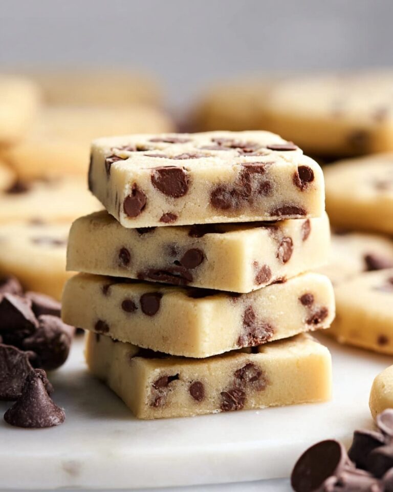 Dippable Chocolate Chip Shortbread Treats Recipe