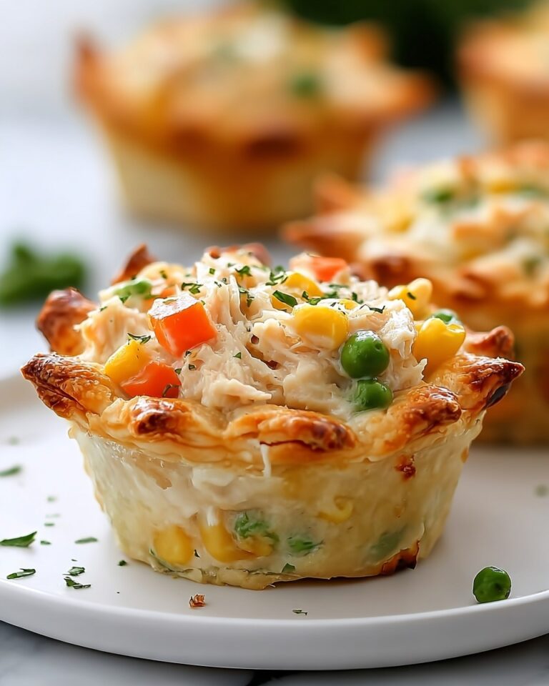 Mini Chicken Pot Pie Muffins Recipe