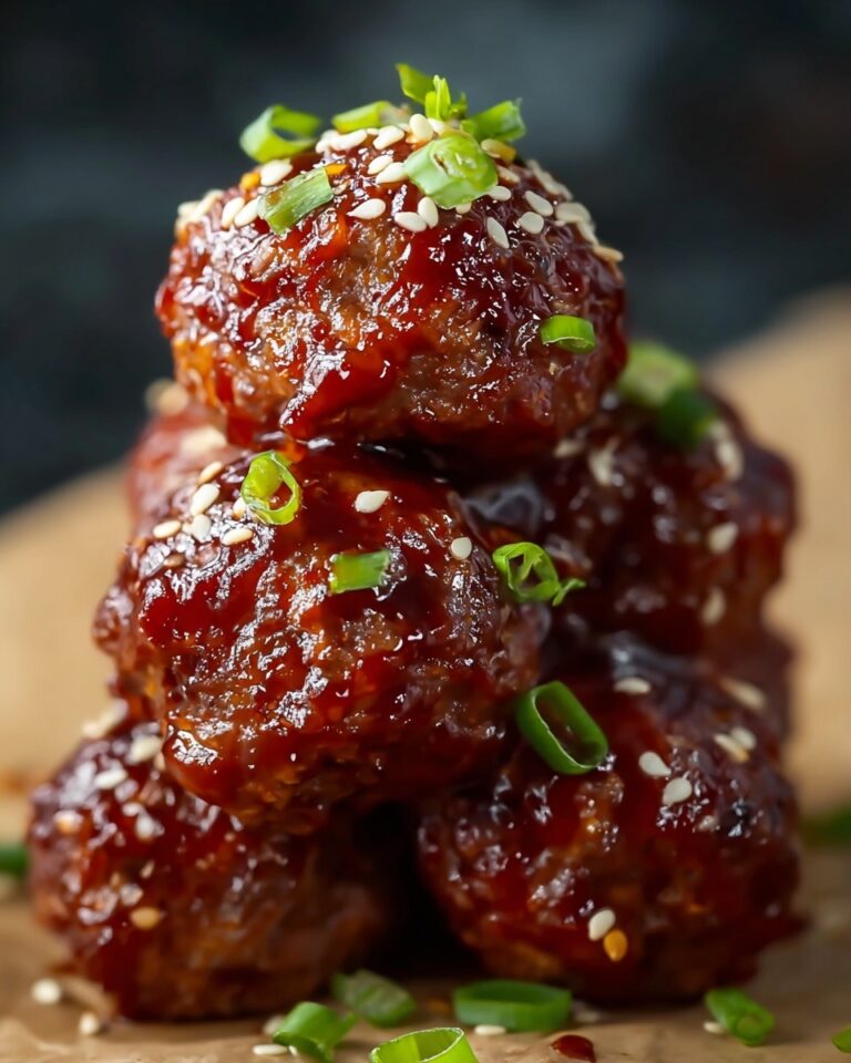 Korean BBQ Meatballs Recipe