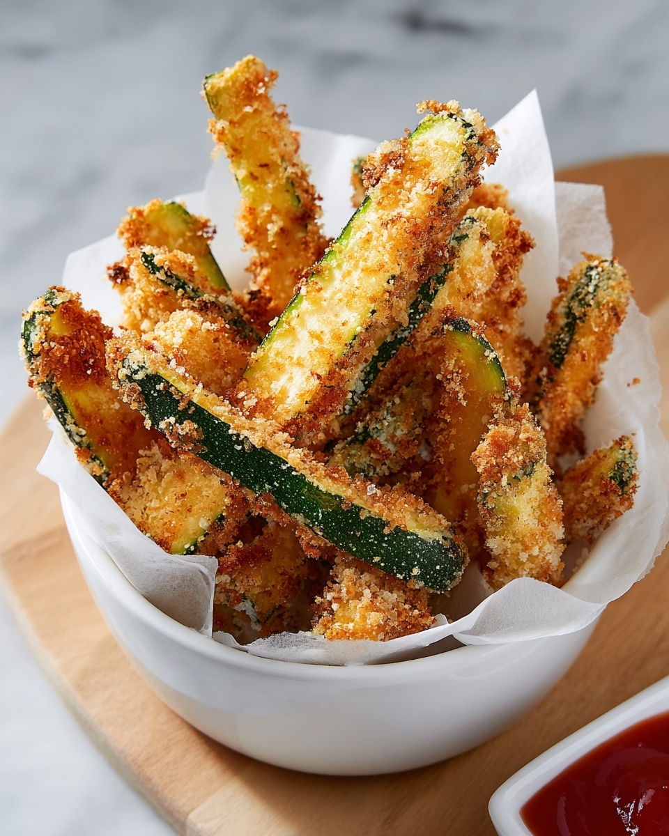 Air Fryer Zucchini Fries Recipe - Recipe Image