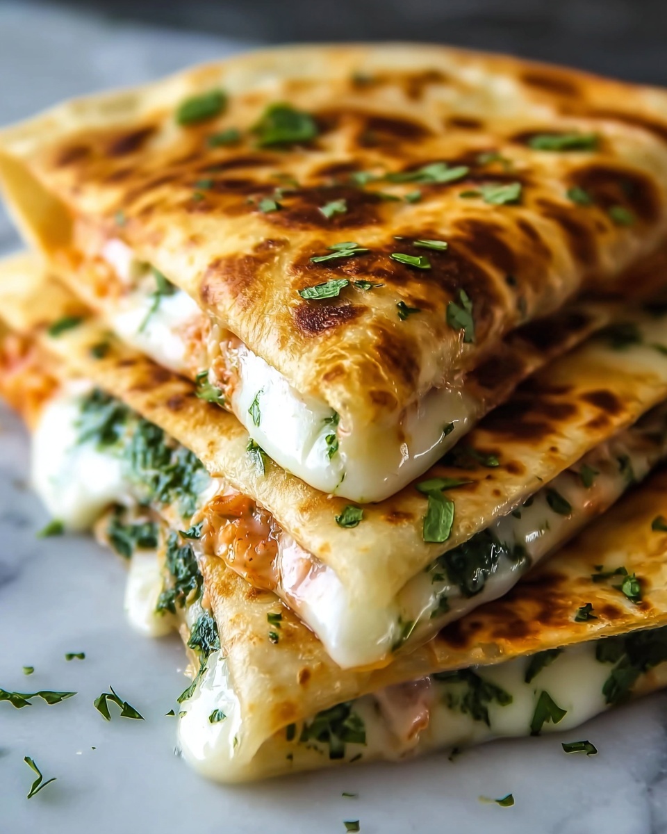 Quesadilla Cones with Chicken and Veggies Recipe - Recipe Image