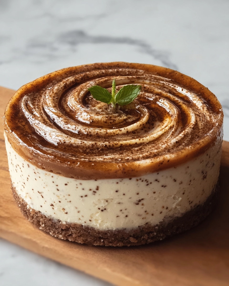 Cinnamon Roll Honeybun Cheesecake Recipe - Recipe Image