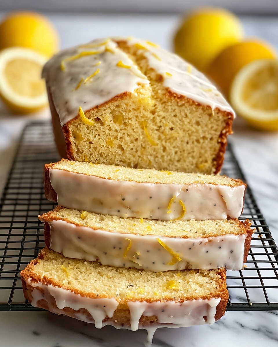 Keto Lemon Bread Recipe - Recipe Image