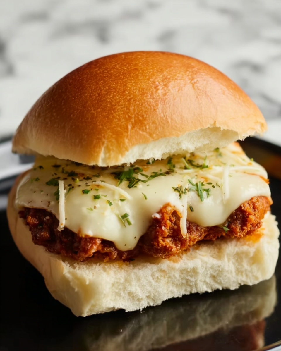 Chicken Parmesan Sandwiches Recipe - Recipe Image