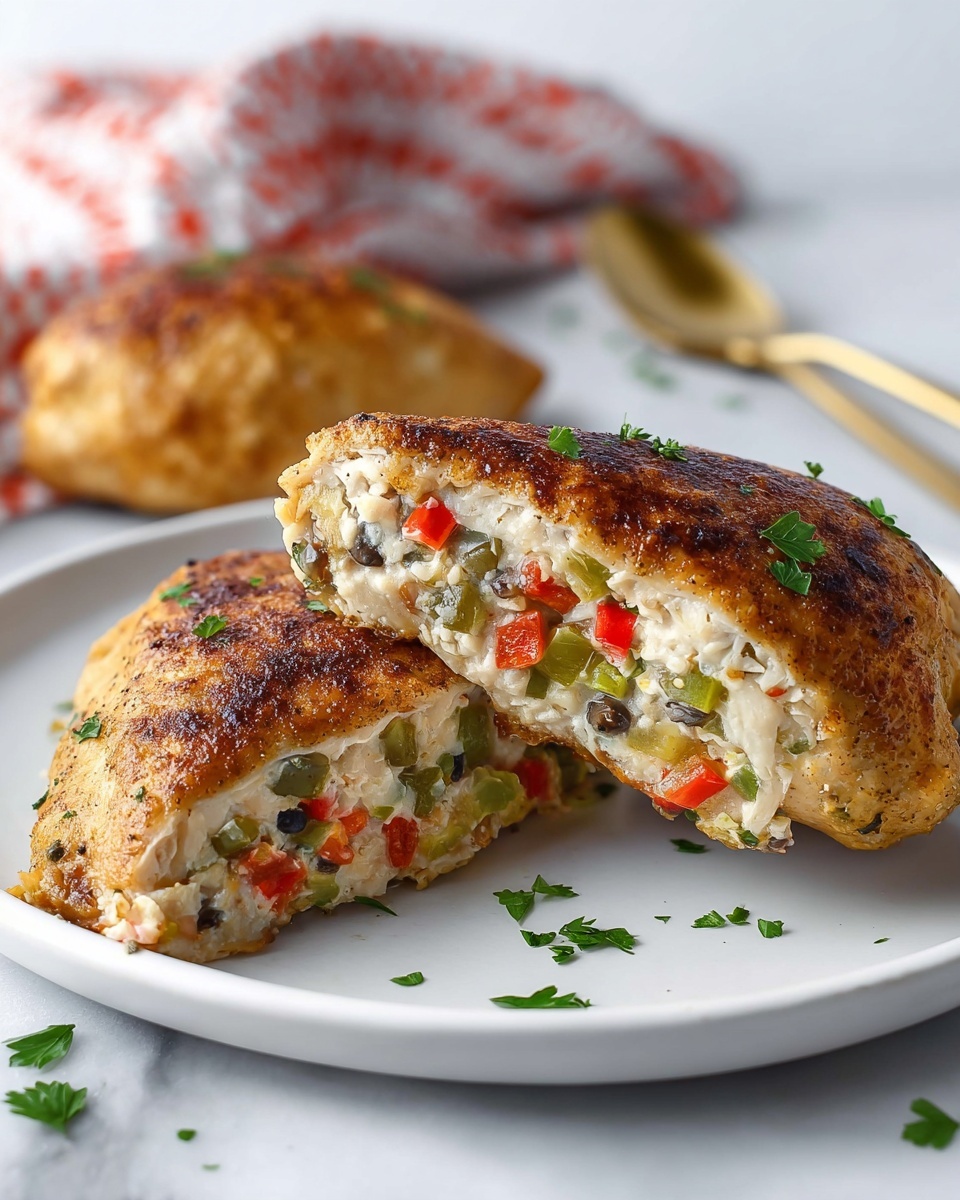 Fajita Stuffed Chicken Recipe - Recipe Image