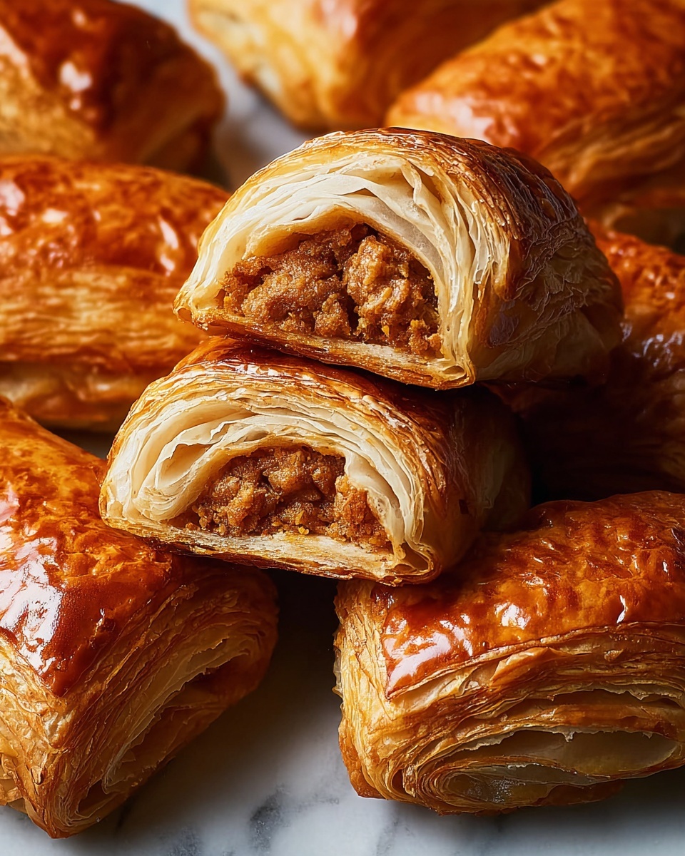 Delicious Homemade Sausage Rolls Recipe - Recipe Image