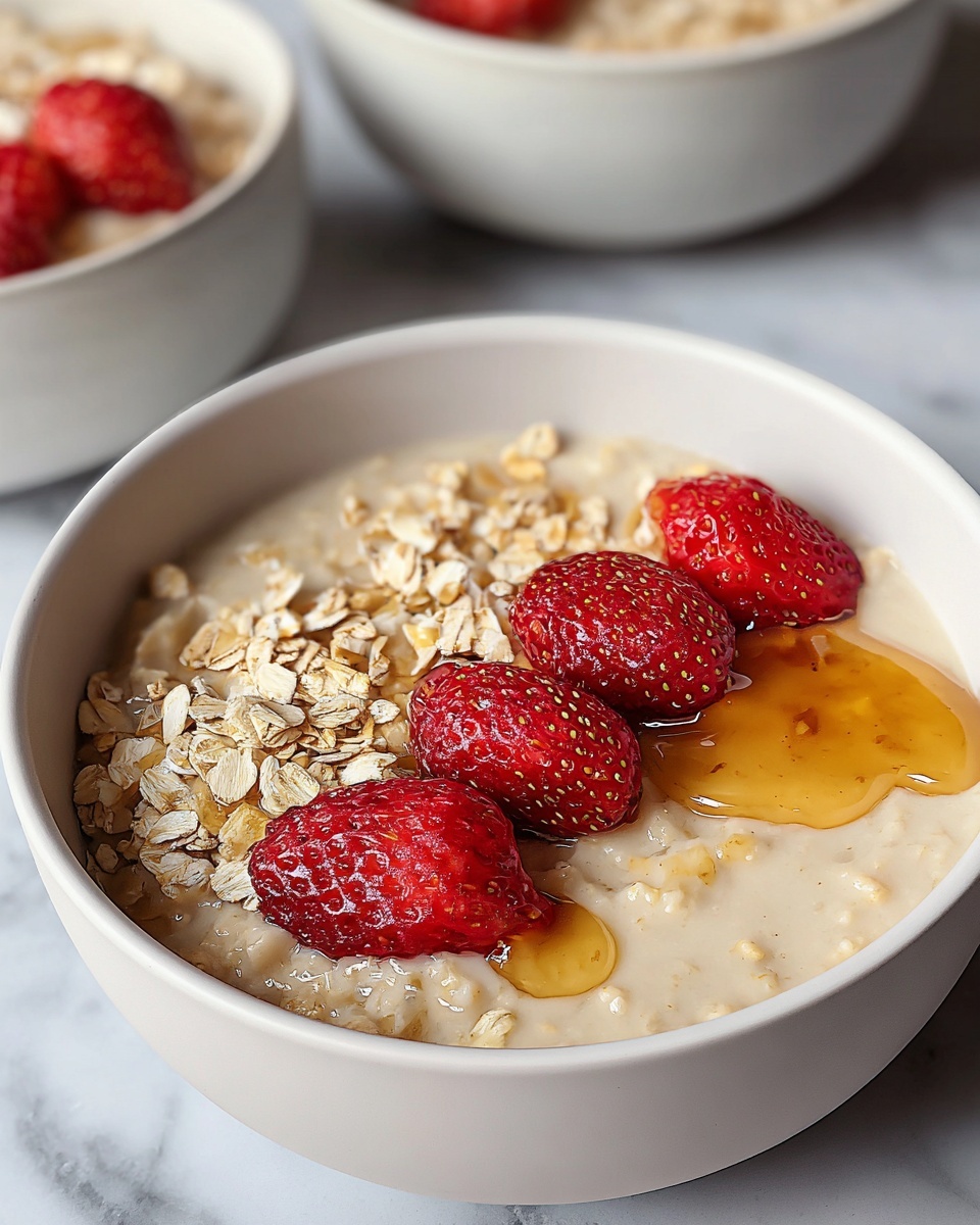 Low Calorie Oatmeal with Fresh Berries and Cinnamon Recipe - Recipe Image