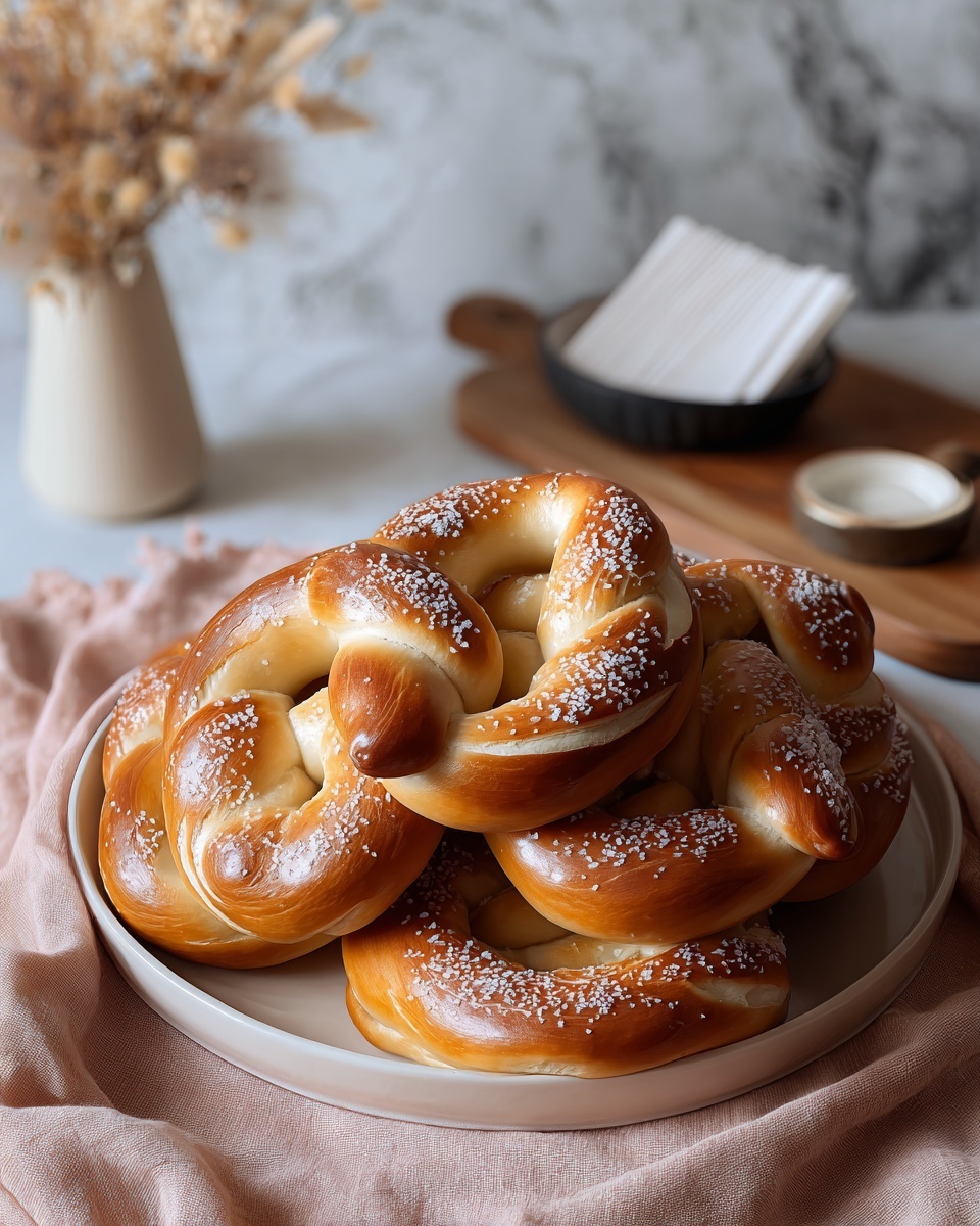 Buttery Soft Pretzels Recipe - Recipe Image