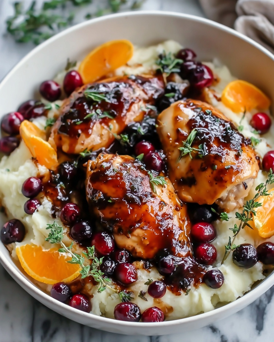 Cranberry Orange Chicken Recipe - Recipe Image