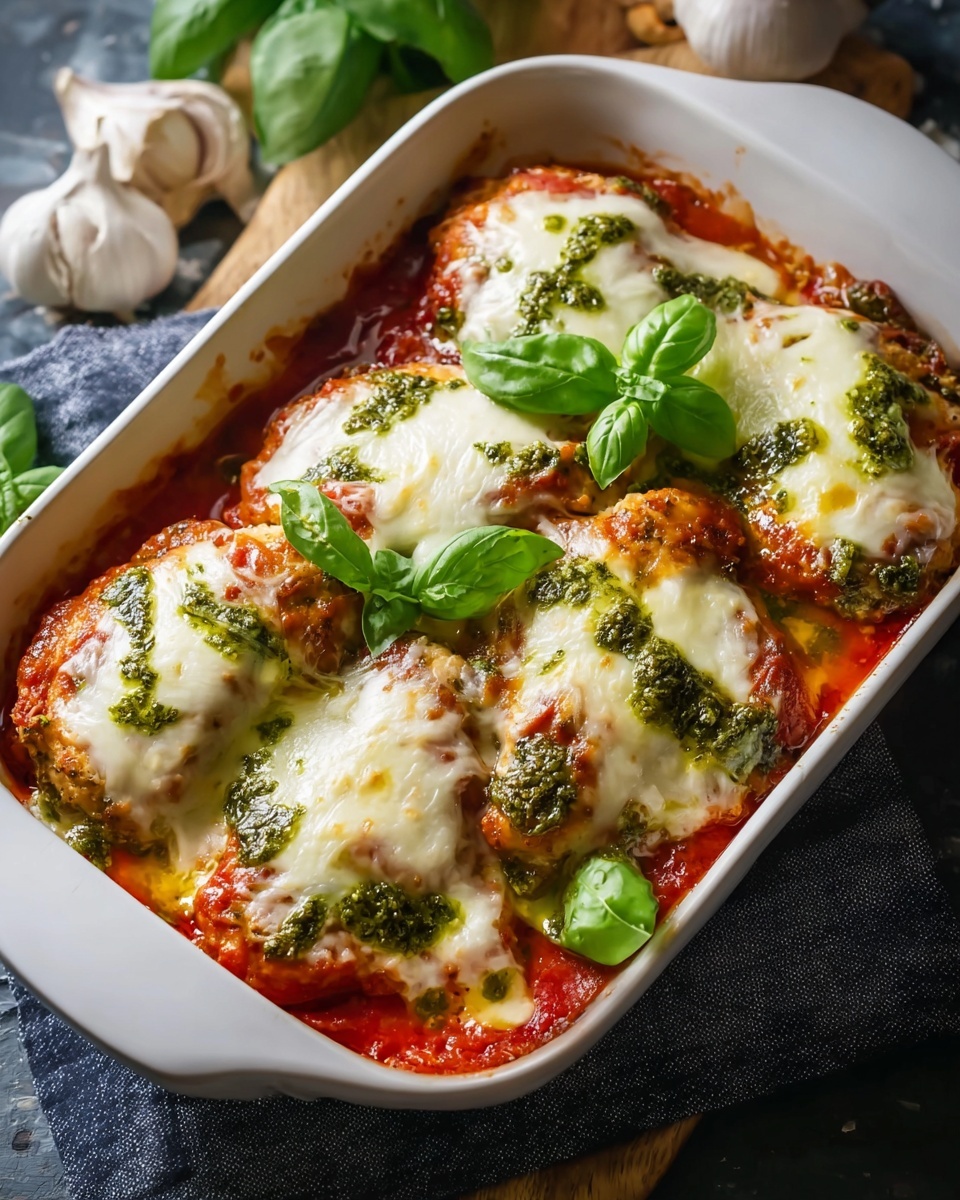 Chicken Mozzarella Bake Recipe - Recipe Image