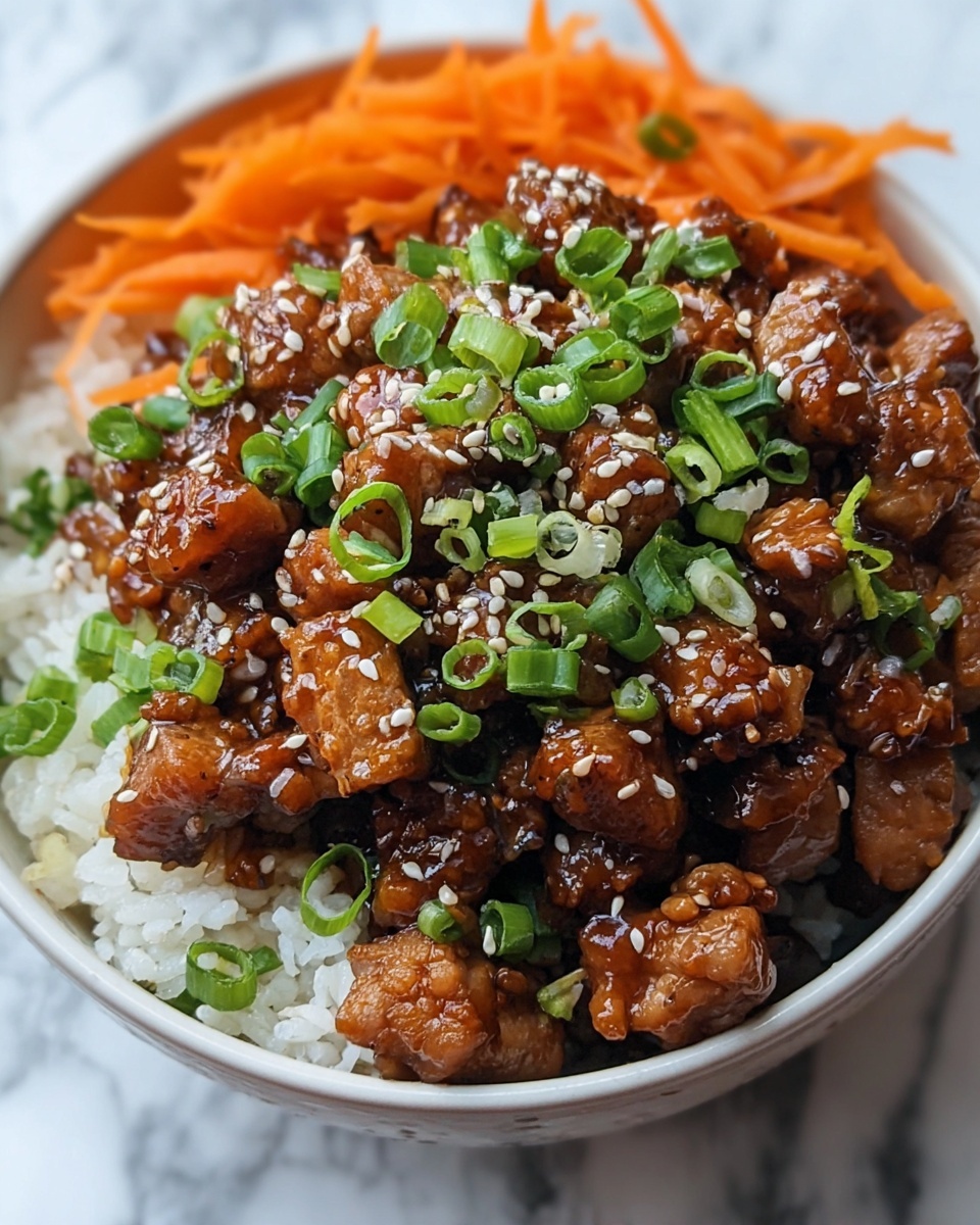 Healthy Ground Turkey Teriyaki Rice Bowl Recipe - Recipe Image