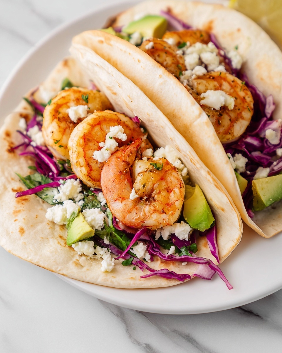 Baja Shrimp Tacos with Cilantro Slaw Recipe - Recipe Image