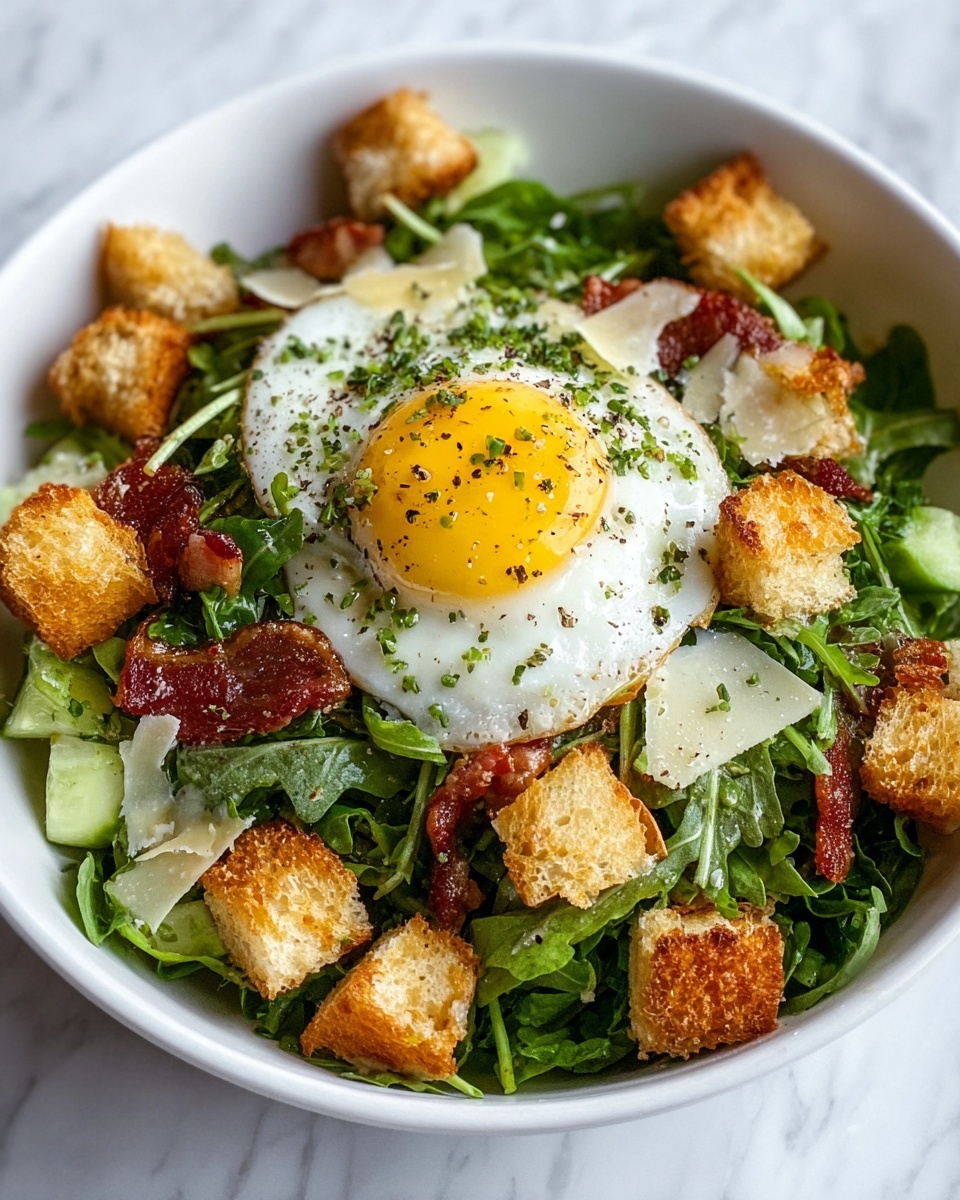 Easy Classic Salad Lyonnaise Recipe - Recipe Image