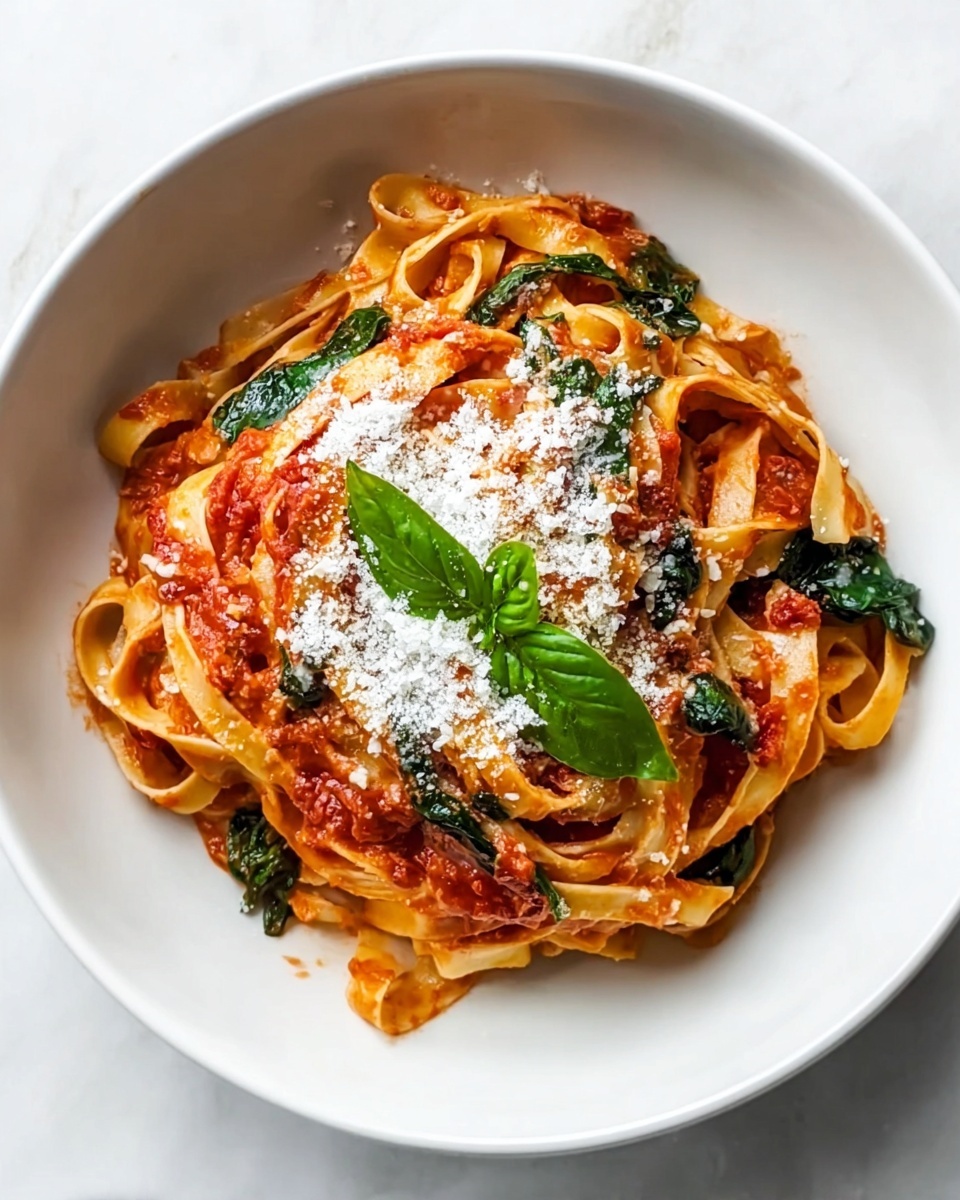 Creamy Tomato Pasta Made Fresh and Homemade Recipe - Recipe Image