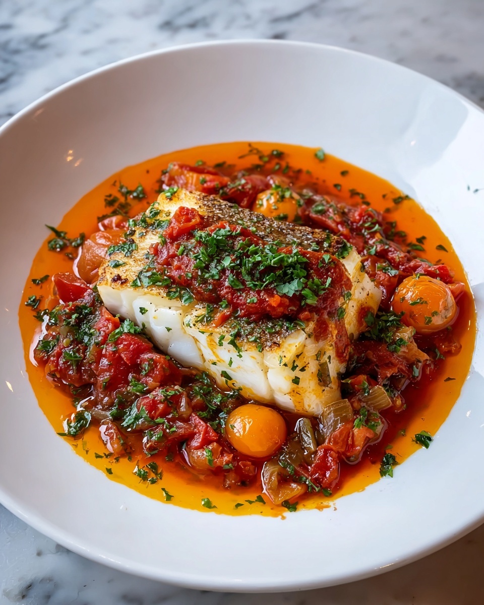 Savory Tomato and Chilli Oil Fish Recipe - Recipe Image