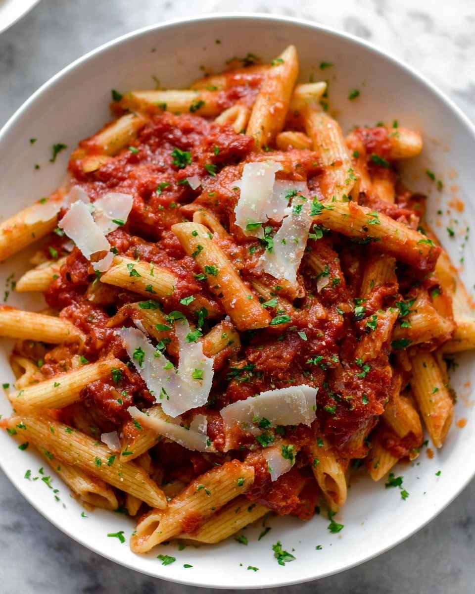 Easy Pasta Arrabiata Recipe - Recipe Image