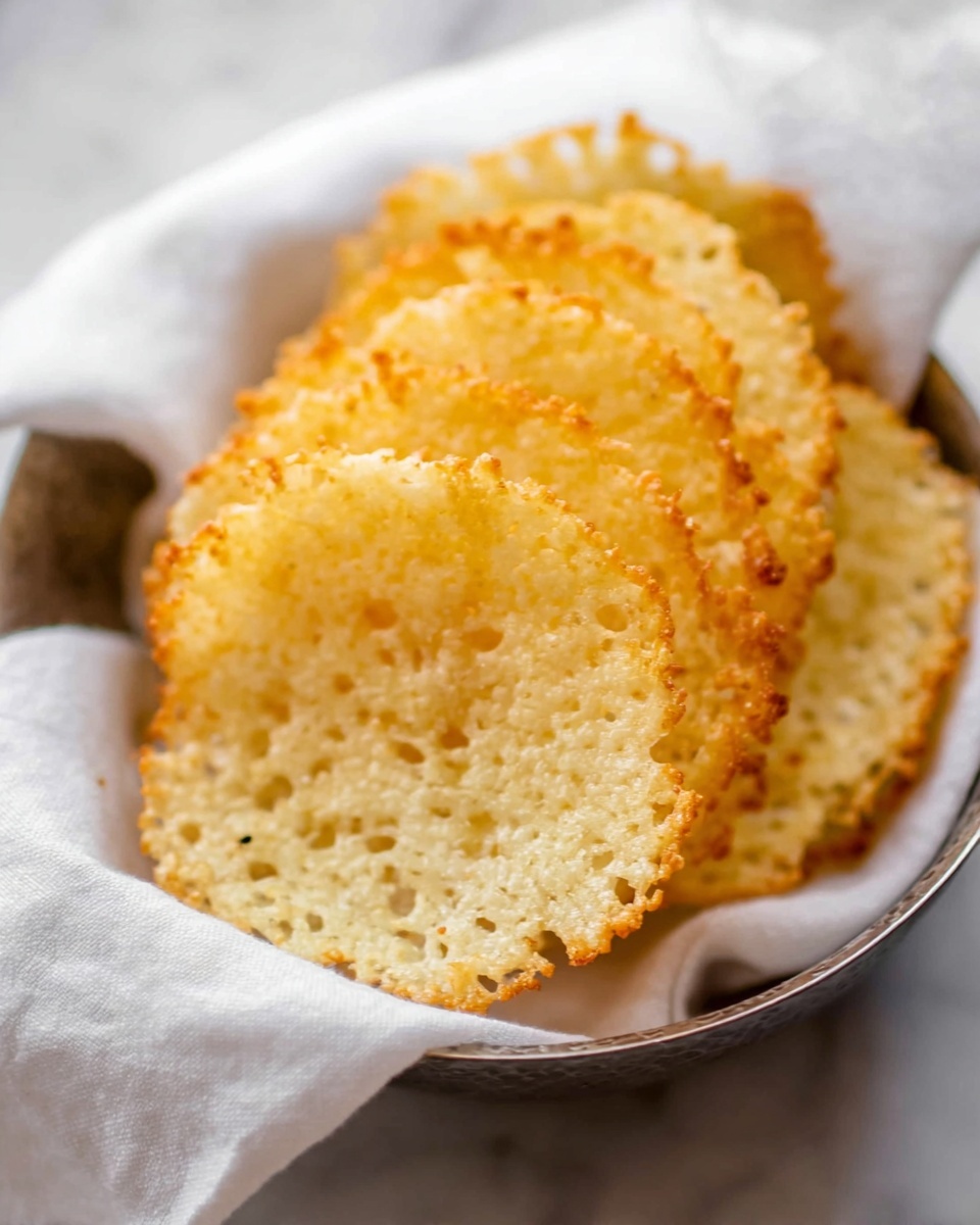 Easy Parmesan Crisps Recipe - Recipe Image