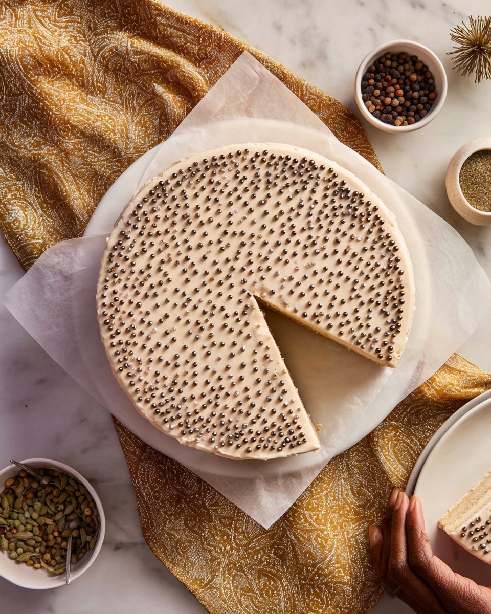 Easy No Bake Gingerbread Cheesecake Recipe - Recipe Image