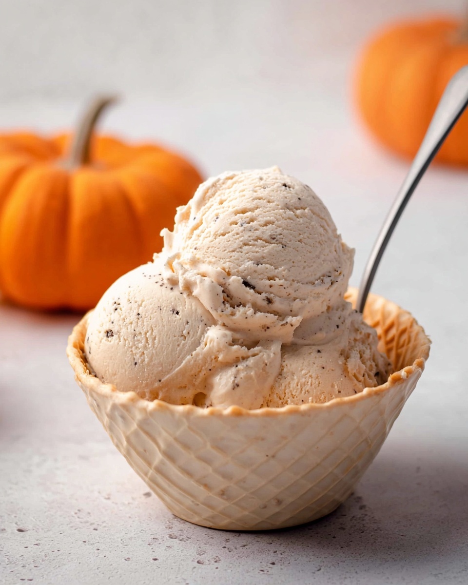Cinnamon Pumpkin Ice Cream Recipe - Recipe Image