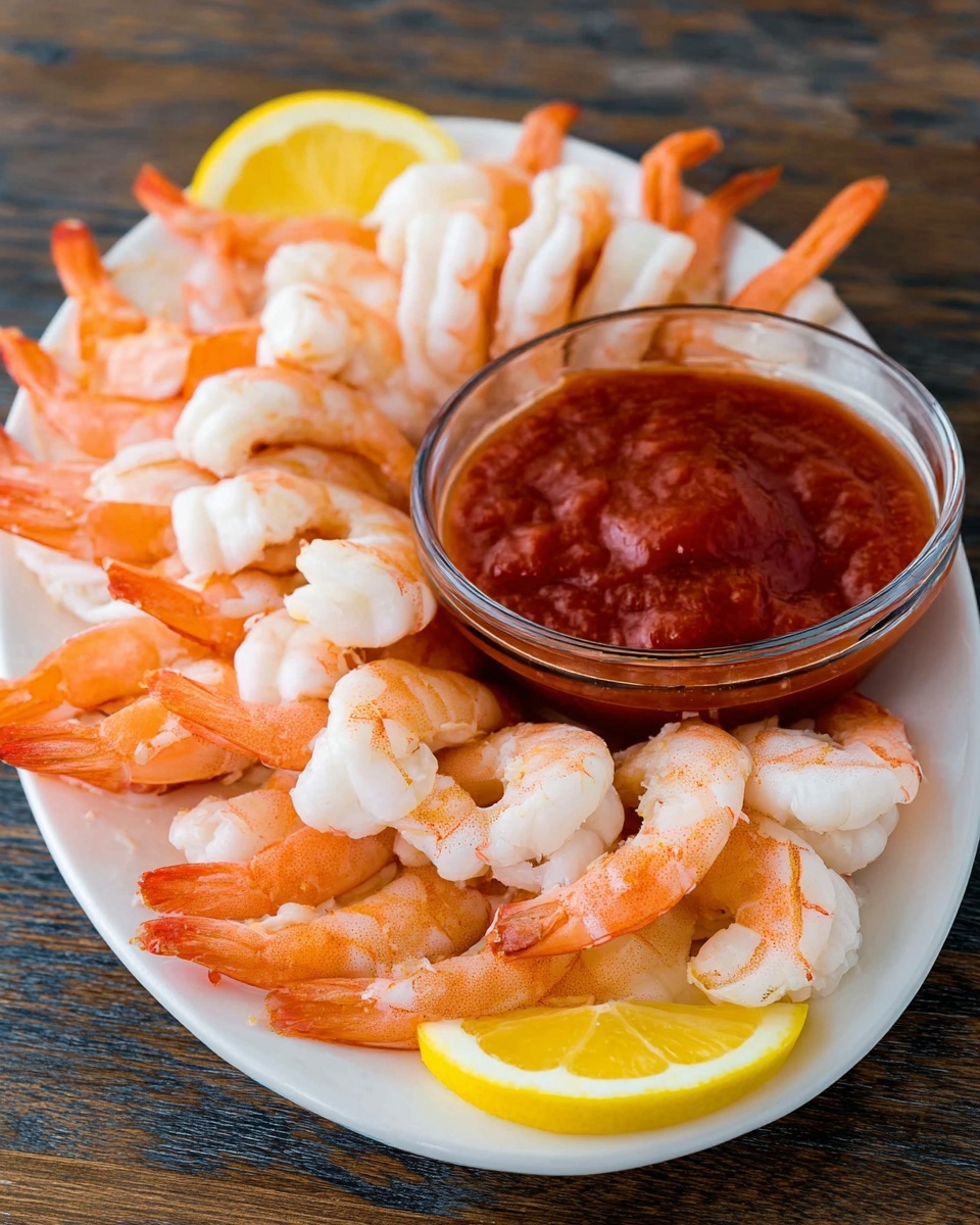 Shrimp Cocktail with Spicy Homemade Sauce Recipe - Recipe Image