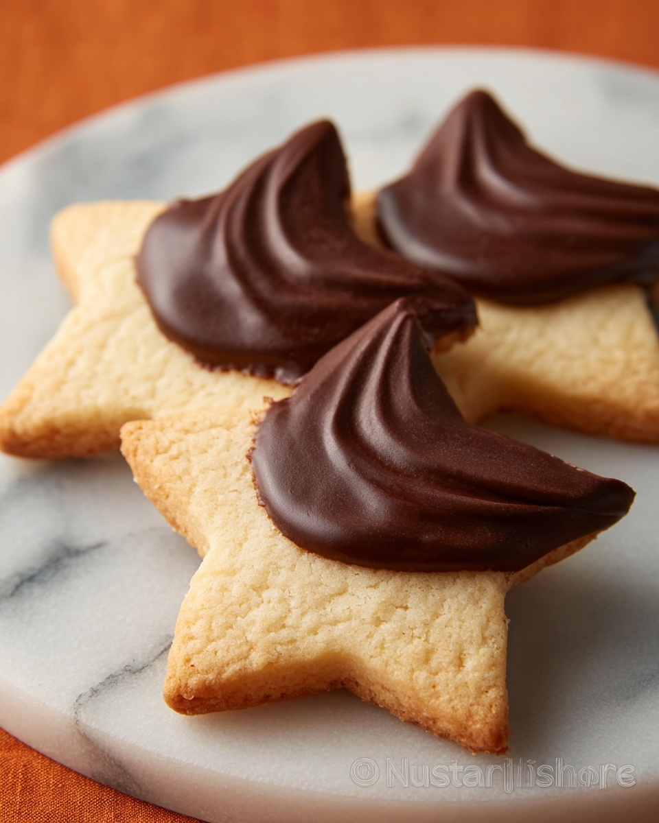 Chocolate Shortbread Cookies Recipe - Recipe Image