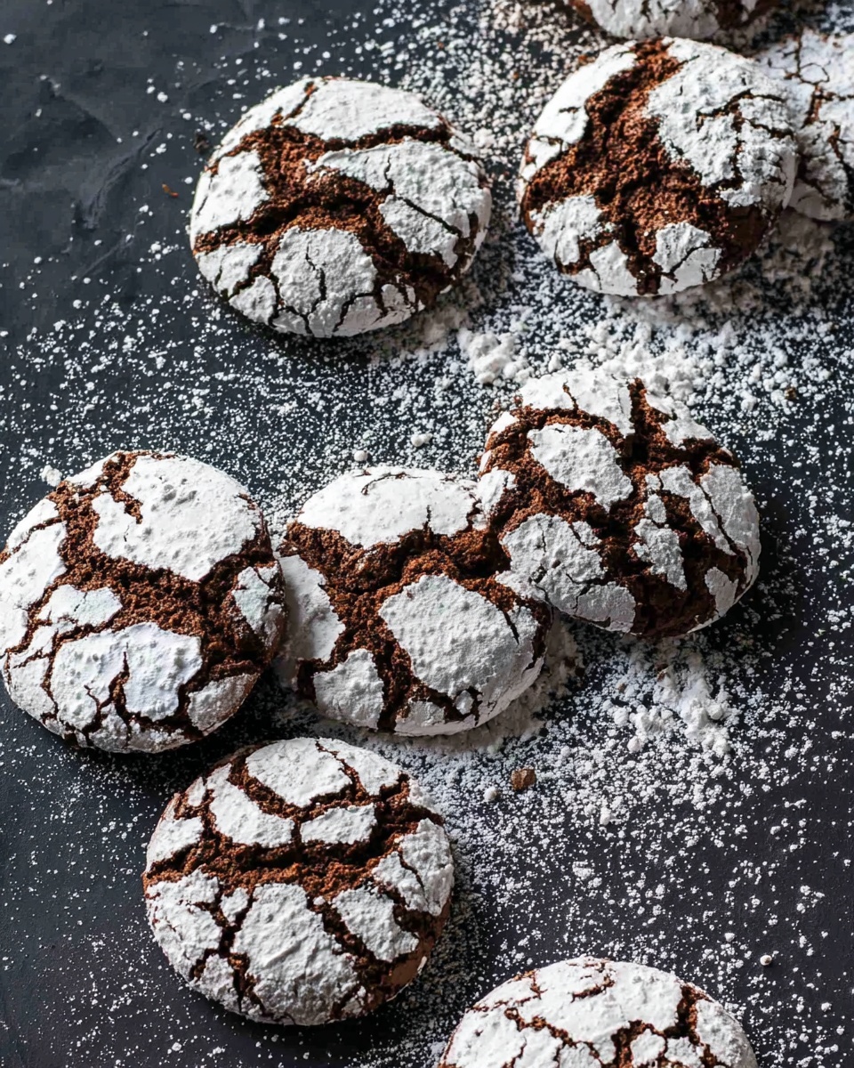 Chocolate Crinkle Cookies Recipe - Recipe Image