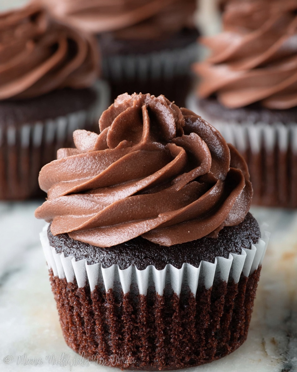 Best Whipped Chocolate Cream Cheese Frosting Recipe - Recipe Image