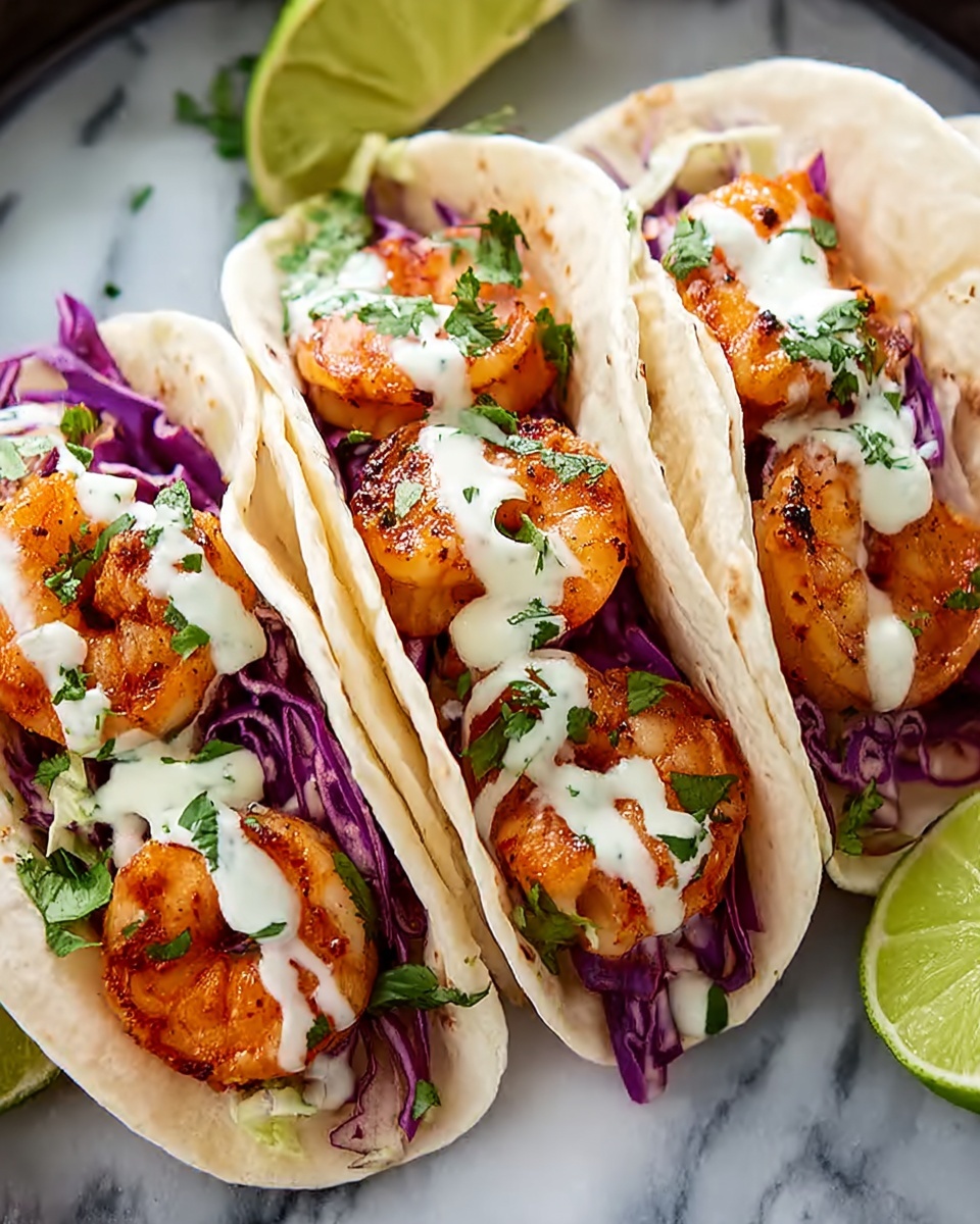 Cilantro Lime Shrimp Tacos: Fresh, Fast, and Flavorful Recipe - Recipe Image
