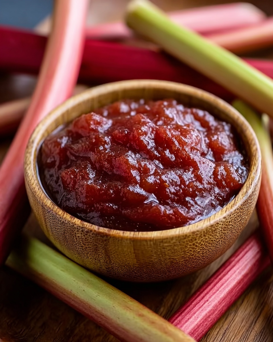 Amish Rhubarb Jam – A Sweet and Tangy Heritage Recipe - Recipe Image