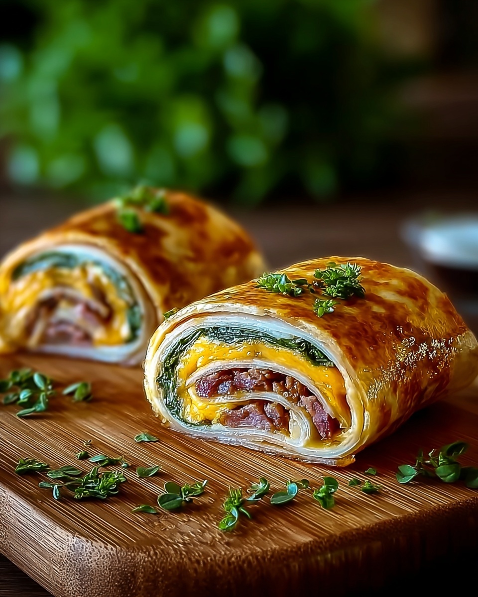 Easy Garlic Butter Beef Cheeseburger Rollups Recipe - Recipe Image