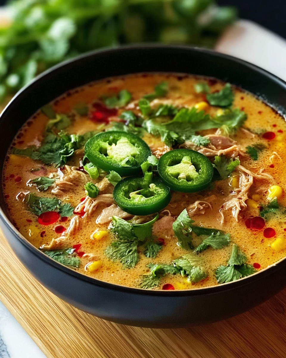 Jalapeño Popper Chicken Soup Recipe - Recipe Image