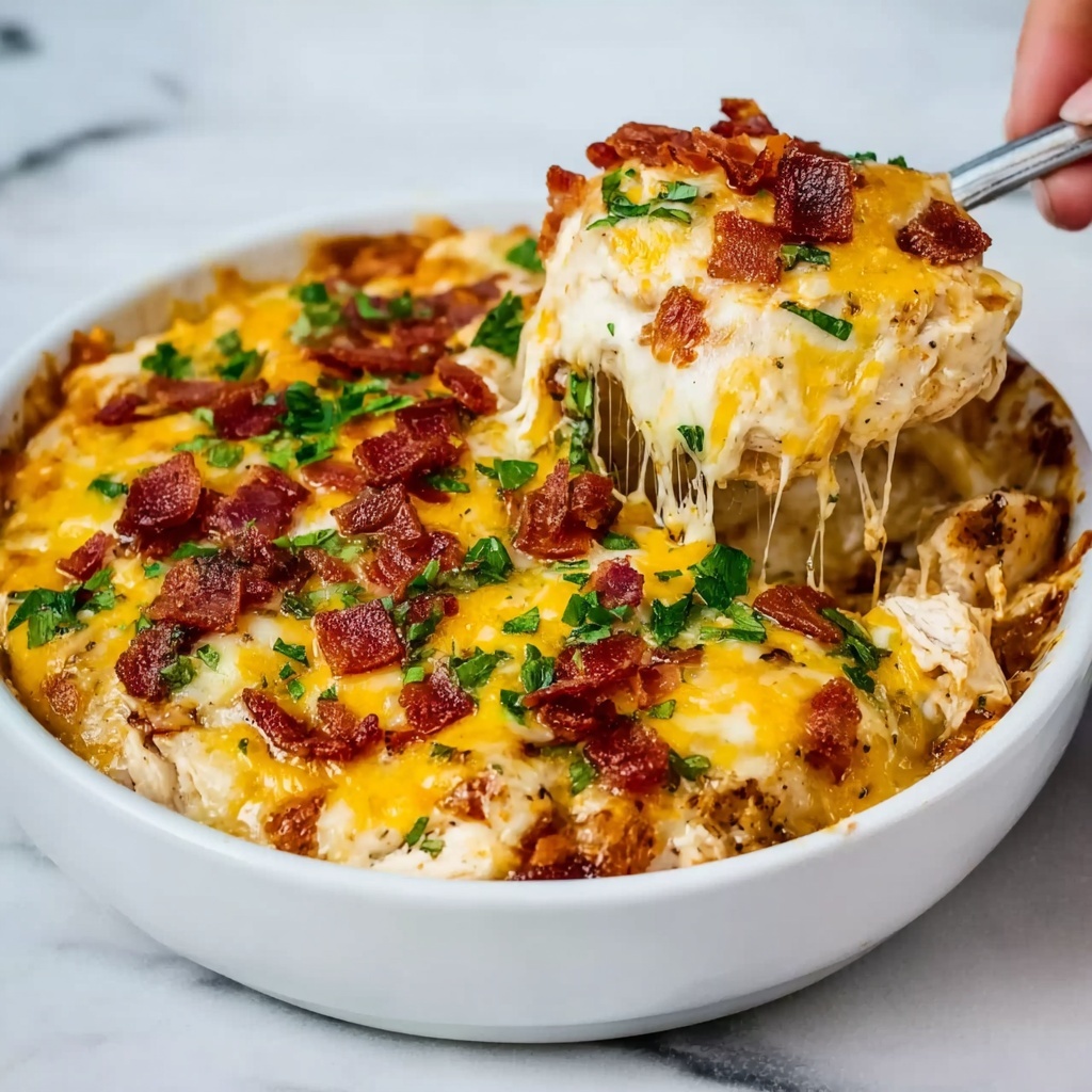 Creamy Crack Chicken Casserole Recipe - Recipe Image