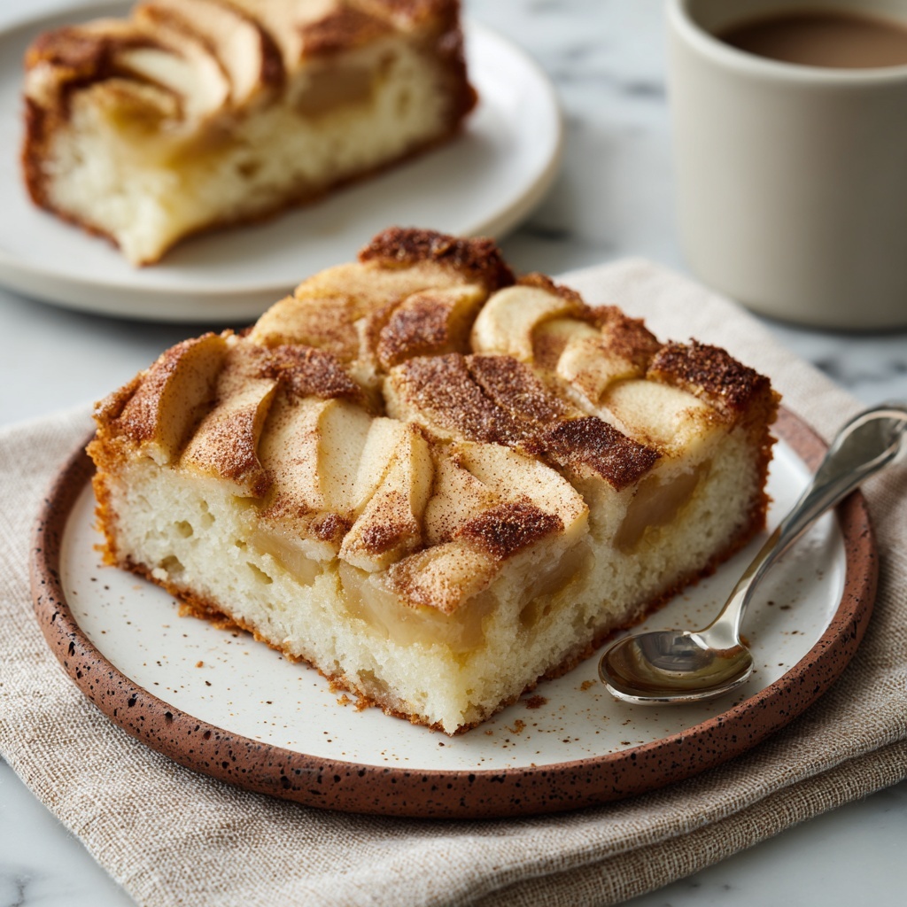 Easy Cinnamon Sugar Apple Cake Recipe - Recipe Image