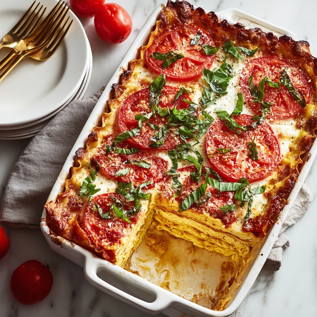 Lasagna Caprese Recipe - Recipe Image