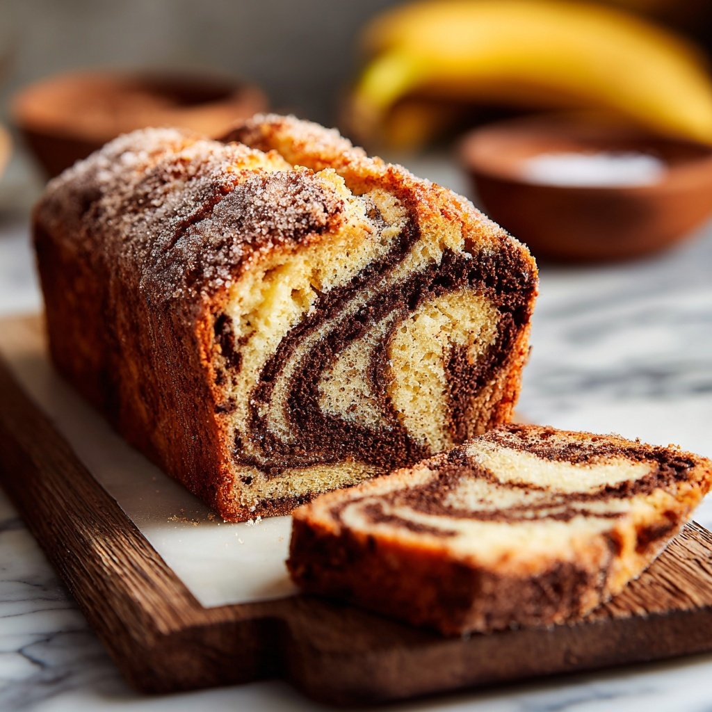 Homemade Cinnamon Swirl Banana Bread Recipe - Recipe Image