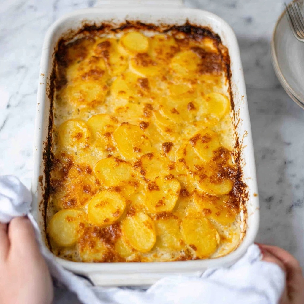 Homemade Au Gratin Potatoes Recipe - Recipe Image