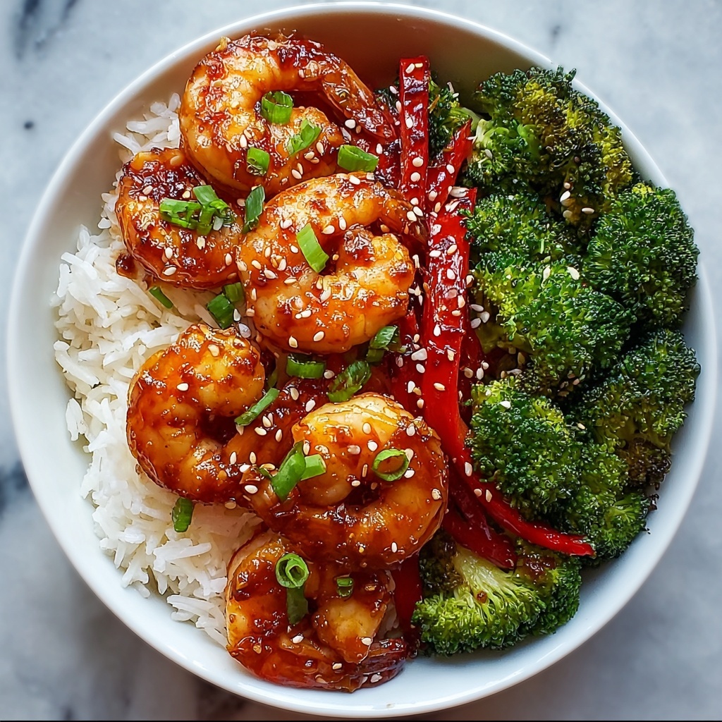 Honey Garlic Shrimp & Rice Bowl Recipe - Recipe Image